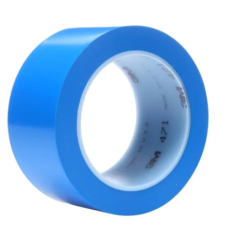 Ruban adhésif vinyle 3M 471 Bleu pour marquage au sol et signalisation Ruban adhésif vinyle 3M 471 Bleu pour marquage au sol et signalisation