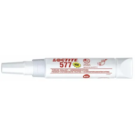 Loctite 577 Frein filet d'étanchéité pour assemblages filetés 50ml Tube Loctite 577 Frein filet d'étanchéité pour assemblages filetés 50ml Tube