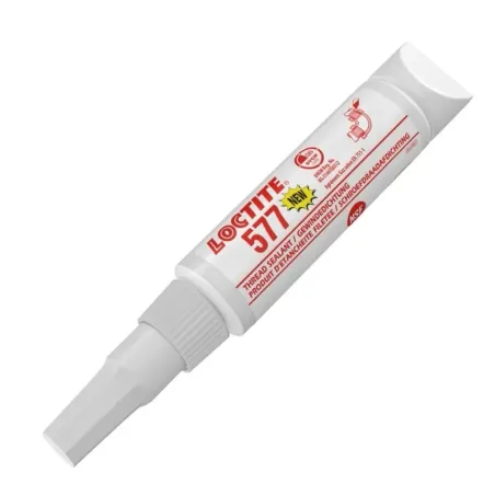 Loctite 577 Colle d'étanchéité filetée de tubes métalliques 250ml Tube Loctite 577 Colle d'étanchéité filetée de tubes métalliques 250ml Tube