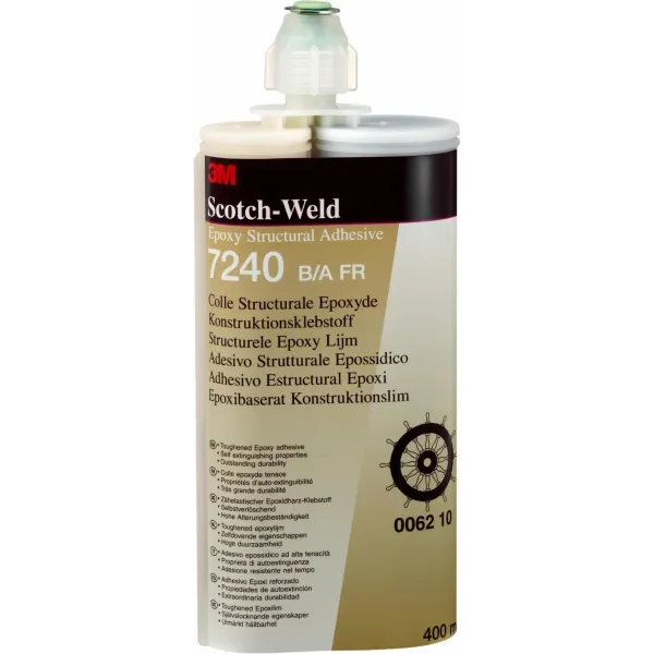 Colle structurale 3M 7240 durable pour applications exigeantes - 400ml