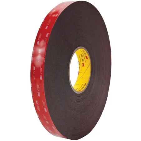 3M VHB 5952 - Mousse adhésive acrylique noire haute performance 1,1 mm