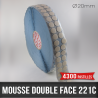 Pastille adhésive Diamètre 20mm Mousse double face Epaisseur 1mm Adhésif acrylique