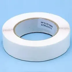 Pastille adhésive transparente de fermeture - Adhésif Permanent Ø19 mm