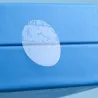 Pastille adhésive transparente de fermeture - Adhésif Permanent Ø34mm