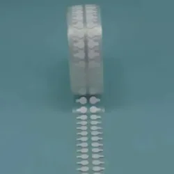 Pastilles autocollantes double face transparentes Ø10mm pour vitres