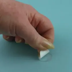 Pastilles double face Ø15mm Adhésif ULTRA PUISSANT ULTRA TRANSPARENT