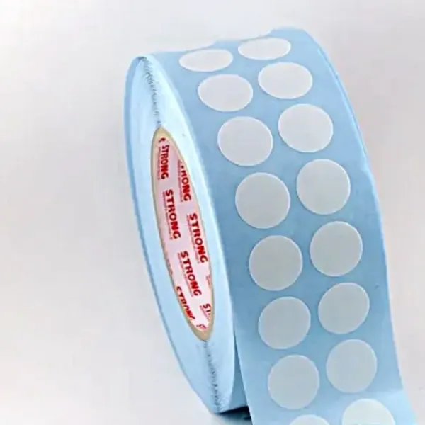 Pastille adhésive double face 92µ Ø20
