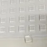Butées adhésives carrées 10,2 X2 H 5,8mm