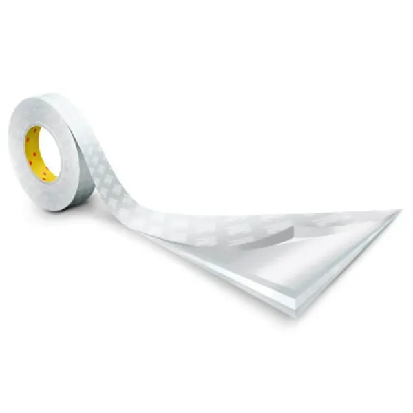 Ruban adhésif double face 3M 9448A non tissé blanc - Sur mesure