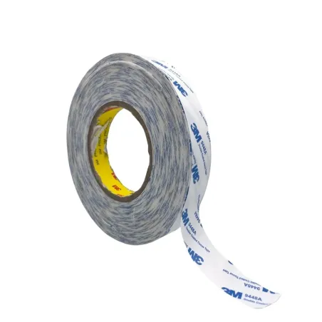 Ruban adhésif 3M 9448A double face non tissé blanc, 25mm x 50m
