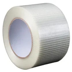 Ruban adhésif armé à renforts croisés chaine et trame Adezif CT140