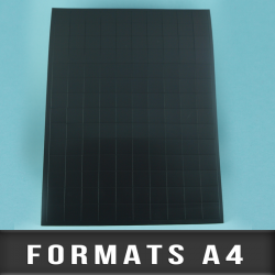 Formats en planche A4 épaisseur 1mm