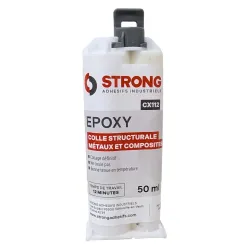 Colle époxy bi-composant pour métaux et composites CX112 - 50 ml
