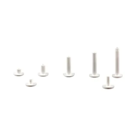 Bouton à vis Blanc
