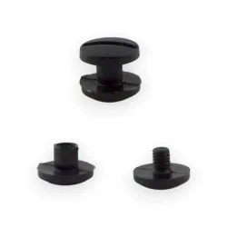Bouton à vis NOIR
