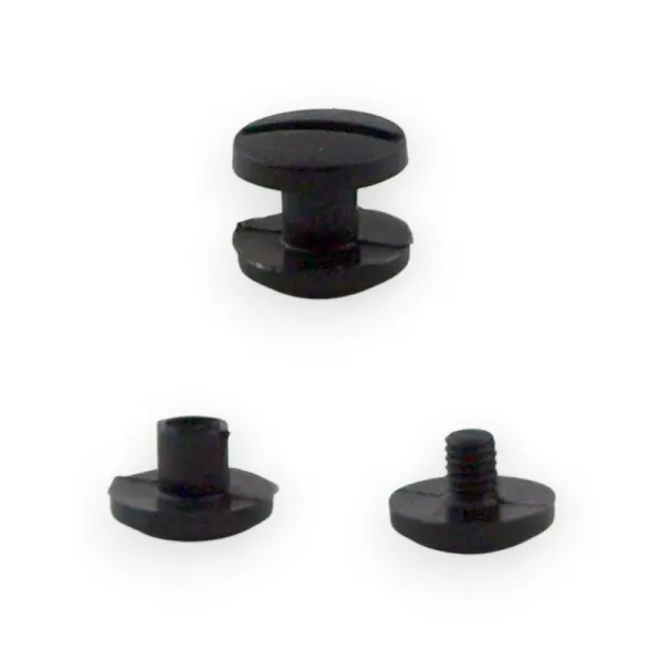 Bouton à vis NOIR