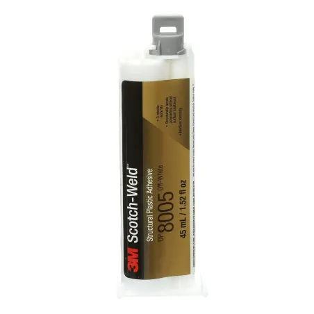 Colle structurale 3M DP8005 pour PE, PP et plastiques difficiles 45ml Colle structurale 3M DP8005 pour PE, PP et plastiques difficiles 45ml
