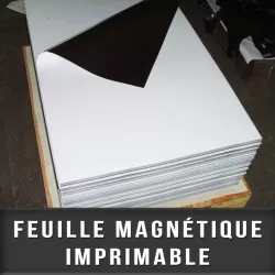 Lot De 10 Feuilles Magnétiques Imprimables Format A4 21x29,7cm