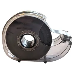 Dévidoir de bande magnétique adhésive noir 19mm x 8m - ép. 0,3 mm
