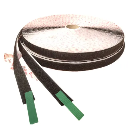 Adhésif Velcro PS18 auto-agrippant noir - Boucle - 20mm x 25m Adhésif Velcro PS18 auto-agrippant noir - Boucle - 20mm x 25m