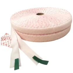 Velcro PS18 bande scratch blanc - Crochet - Spécial PVC - 25mm x 25m