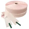 Velcro scratch adhésif PS18 blanc - Boucle - Spécial PVC - 50mm x 25m