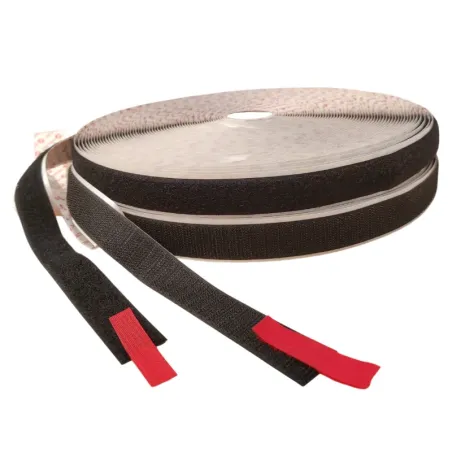 Ruban auto-agrippant Velcro PS14 - Boucle noire - 10mm x 25m Ruban auto-agrippant Velcro PS14 - Boucle noire - 10mm x 25m