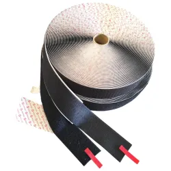 Adhésif Velcro PS14 auto agrippant - NOIR -  CROCHET- 30mm x 25m