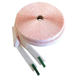 Bande auto agrippante Velcro PS18 blanc - Boucle - PVC - 30mm x 25m