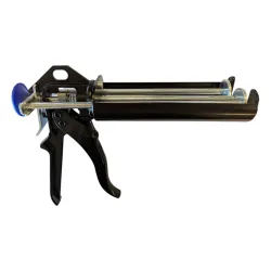 Pistolet pour cartouche de colle bi-composant 200 ml - Ratio 1:1 - Métal - AX200