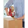 Fermeture de carton avec le dévidoir adhésif Tesapack 6400 Comfort