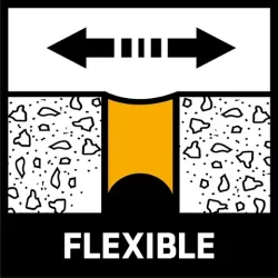 Mastic silicone SikaSeal 110 flexible pour joints de menuiserie, absorbe les mouvements et dilatations des supports