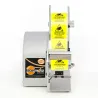 Vue frontale du dévidoir électrique d’étiquettes compatible environnements ESD - LD3000 ESD Start International