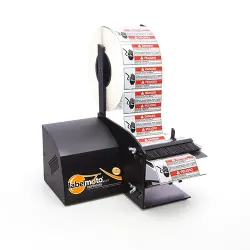 Dévidoir d’étiquettes LD6050 start international avec étiquettes de sécurité opaques