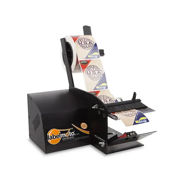Distributeur d’étiquettes LD6100 Start International haute vitesse avec support pour poste d’étiquetage manuel intensif
