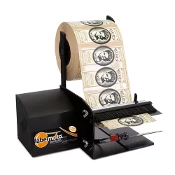 Distributeur d’étiquettes LDX6050 Start International sur poste d’étiquetage manuel intensif