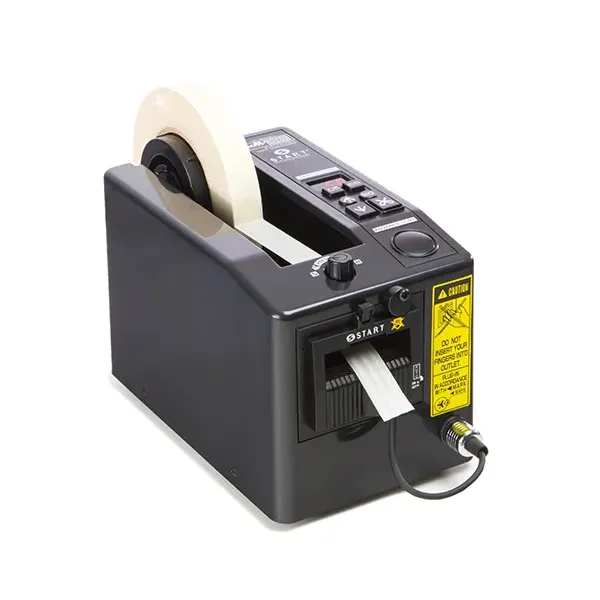 Dévidoir électrique industriel START International ZCM1000-CT pour rubans adhésifs toilés et rubans tissu coupe programmable