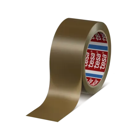 Ruban adhésif d'emballage tout usage Tesa 4120 marron havane