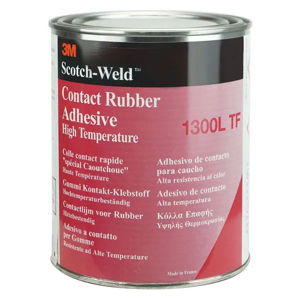 Colle néoprène 3M 1300L TF sans toluène spécial caoutchouc - 1L