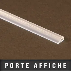 Porte affiche PVC