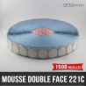 Pastille adhésive Diamètre 30mm Mousse double face Epaisseur 1mm Adhésif acrylique