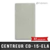 Centreur CD adhésif élastomère