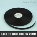 Back-to-Back 25mm X25M