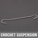 Crochet de suspension 432-4 L 750mm