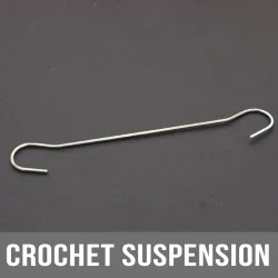 Crochet de suspension 432-4 L 750mm