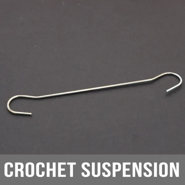 Crochet de suspension 432-4 L 750mm