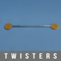 Twisers en "arrondi" 134-1 Metal