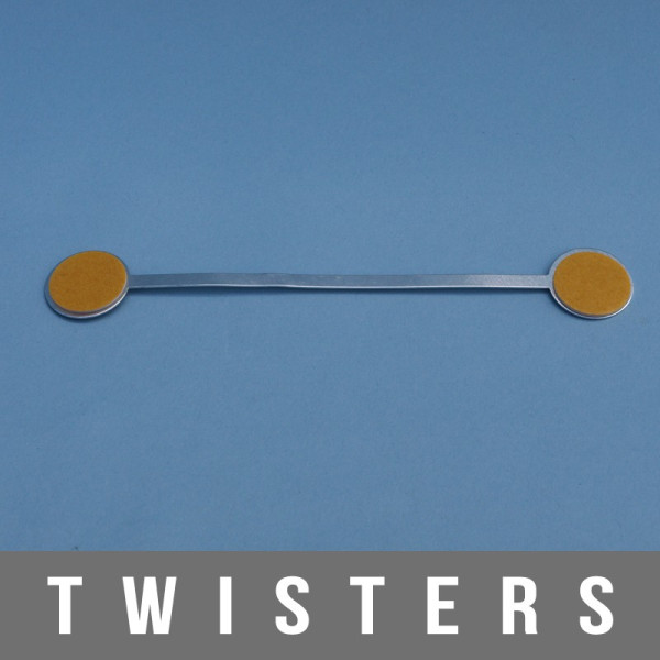 Twisters en "arrondi" 105-1 Metal