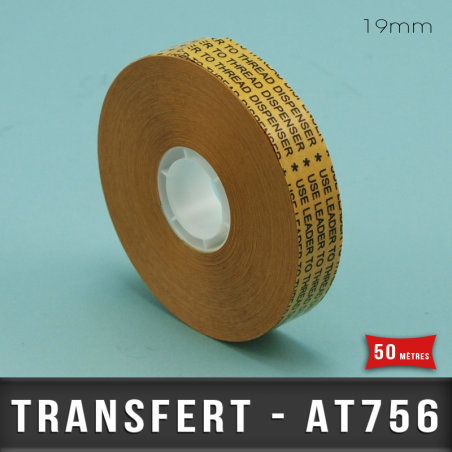 ADHESIF TRANSFERT pour ATG 19mm X50M