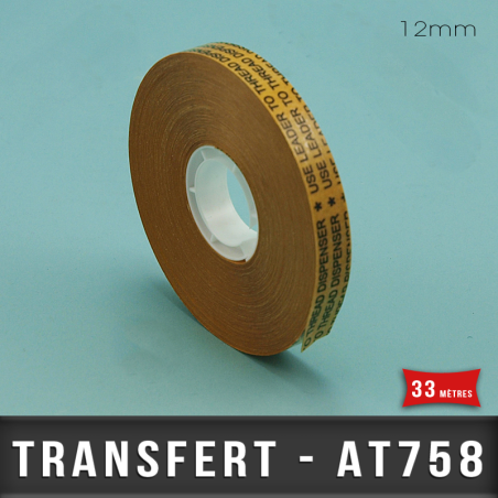 ADHESIF TRANSFERT ATG EXTRA FORT 12mm X33M